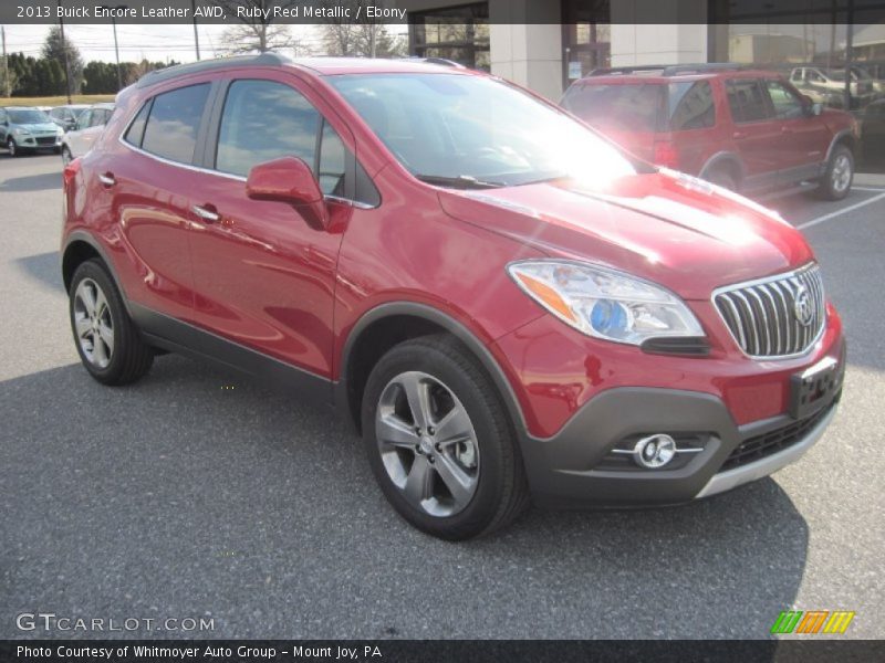 Ruby Red Metallic / Ebony 2013 Buick Encore Leather AWD