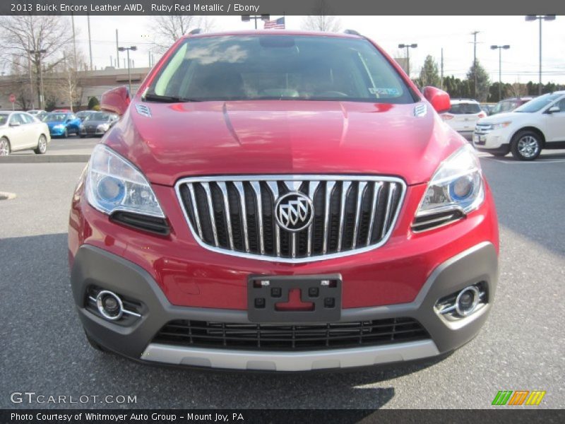 Ruby Red Metallic / Ebony 2013 Buick Encore Leather AWD