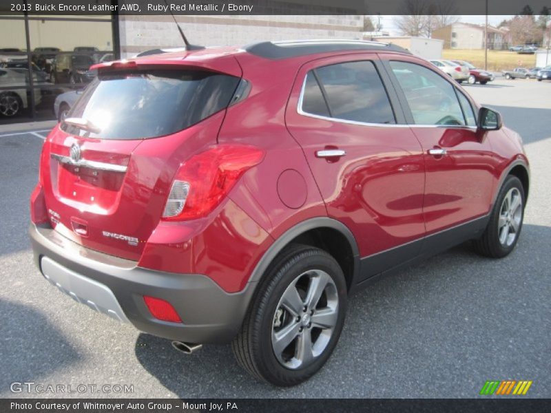  2013 Encore Leather AWD Ruby Red Metallic