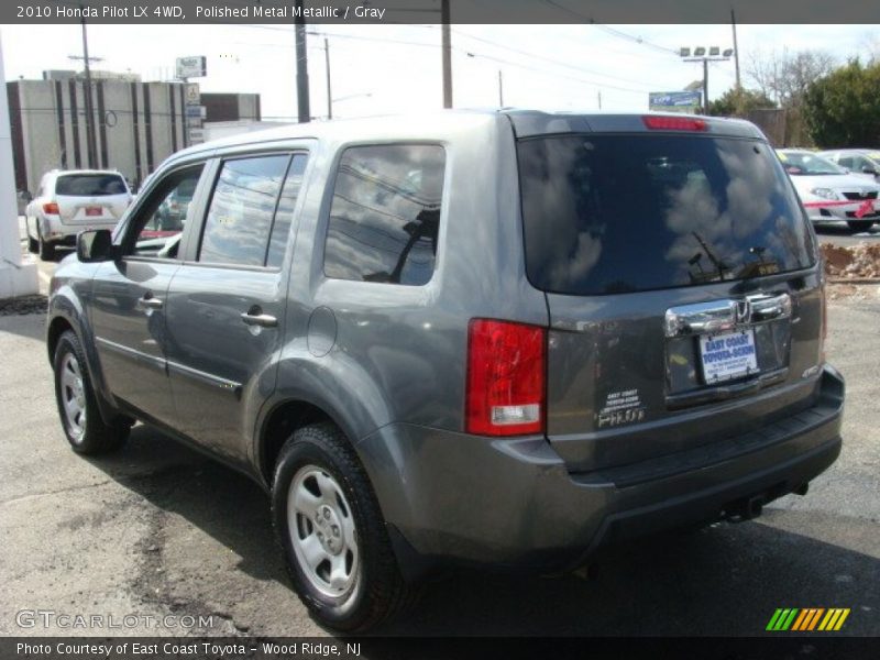 Polished Metal Metallic / Gray 2010 Honda Pilot LX 4WD