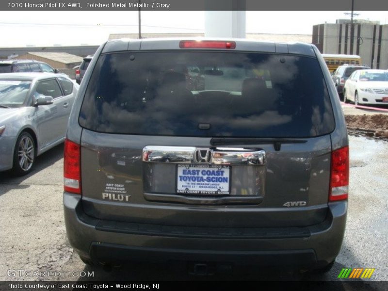 Polished Metal Metallic / Gray 2010 Honda Pilot LX 4WD