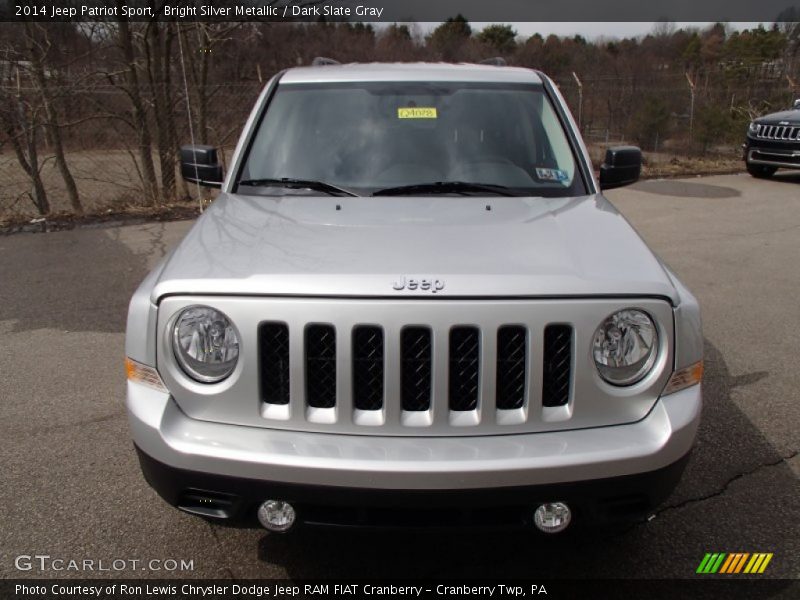 Bright Silver Metallic / Dark Slate Gray 2014 Jeep Patriot Sport