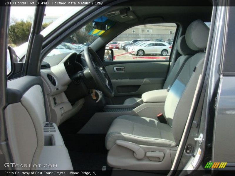 Polished Metal Metallic / Gray 2010 Honda Pilot LX 4WD