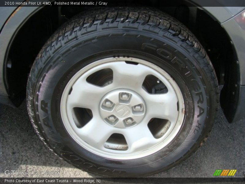 Polished Metal Metallic / Gray 2010 Honda Pilot LX 4WD