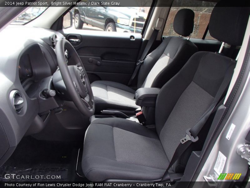 Bright Silver Metallic / Dark Slate Gray 2014 Jeep Patriot Sport