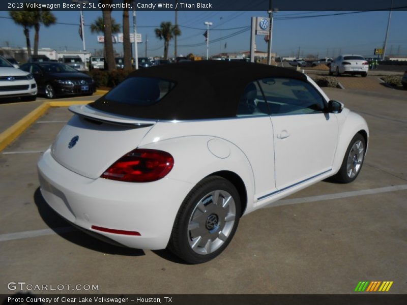Candy White / Titan Black 2013 Volkswagen Beetle 2.5L Convertible