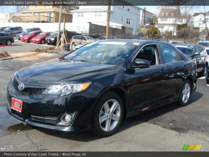 Attitude Black Metallic / Black 2012 Toyota Camry SE