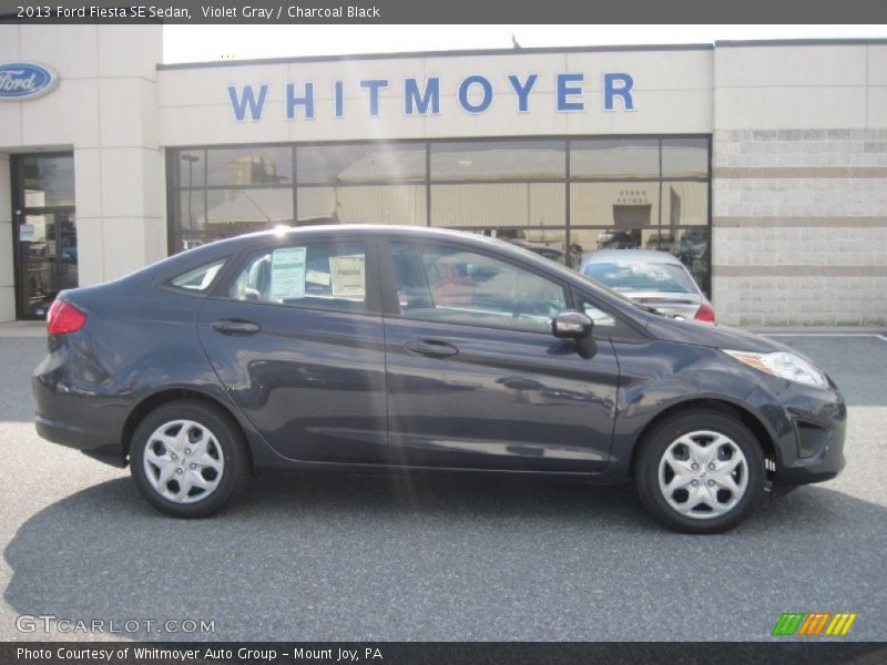 Violet Gray / Charcoal Black 2013 Ford Fiesta SE Sedan