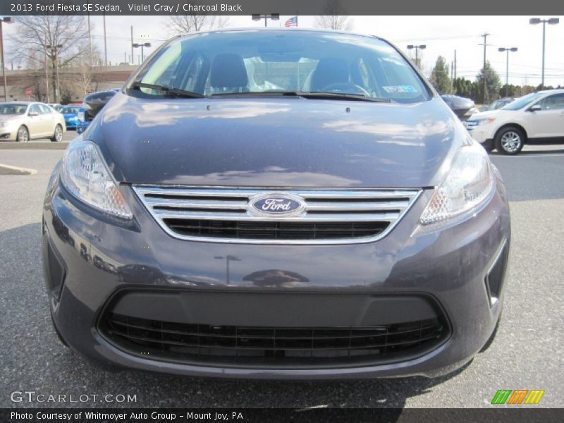 Violet Gray / Charcoal Black 2013 Ford Fiesta SE Sedan