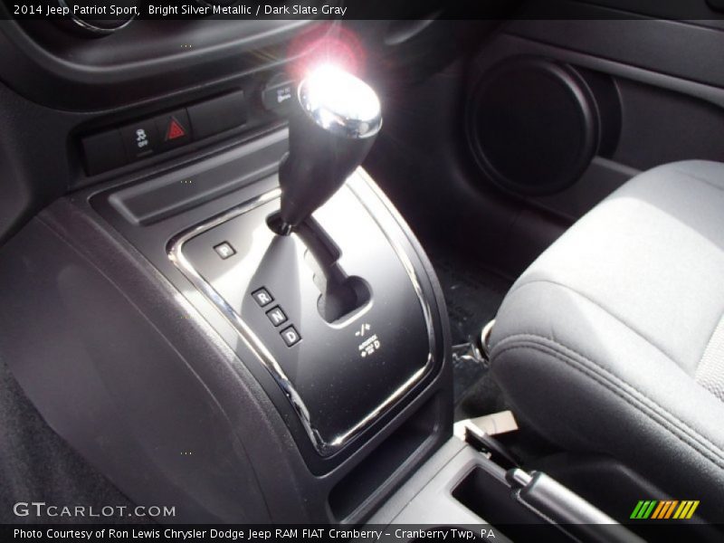 Bright Silver Metallic / Dark Slate Gray 2014 Jeep Patriot Sport