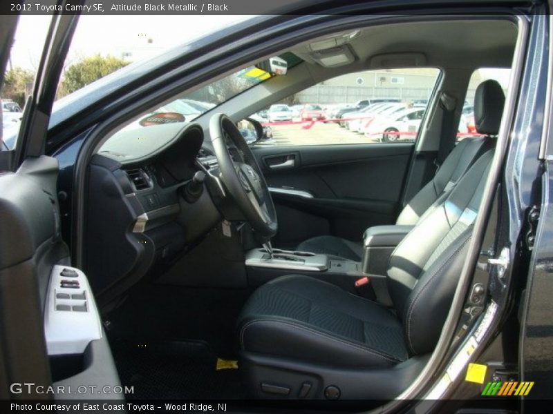 Attitude Black Metallic / Black 2012 Toyota Camry SE