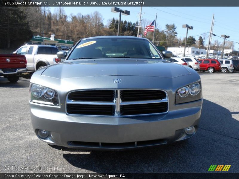 Silver Steel Metallic / Dark Slate Gray/Light Graystone 2006 Dodge Charger R/T