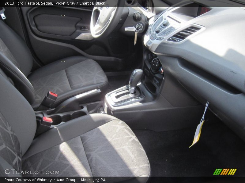 Violet Gray / Charcoal Black 2013 Ford Fiesta SE Sedan