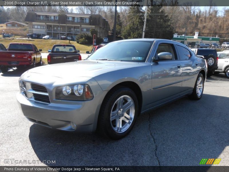 Silver Steel Metallic / Dark Slate Gray/Light Graystone 2006 Dodge Charger R/T