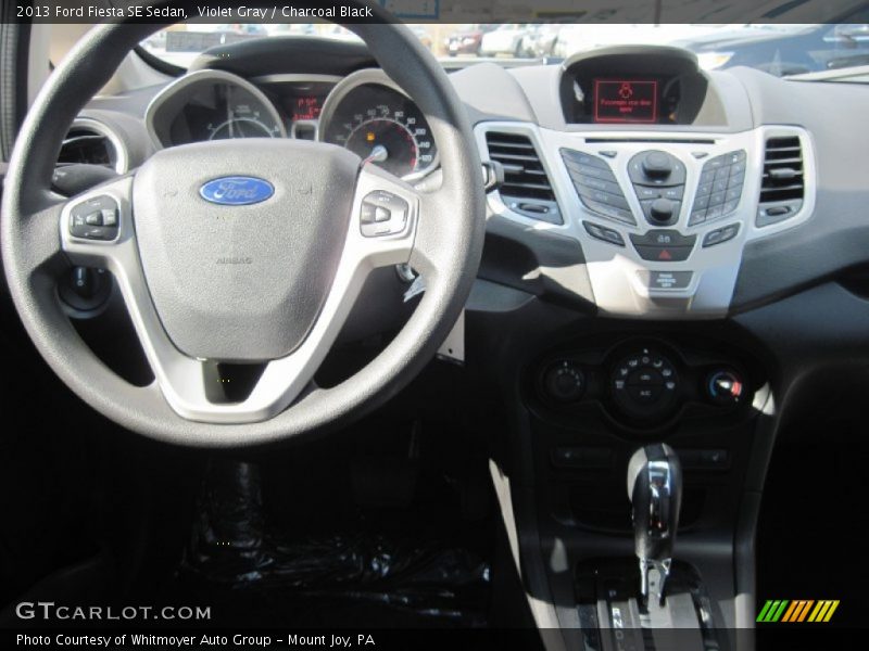 Violet Gray / Charcoal Black 2013 Ford Fiesta SE Sedan