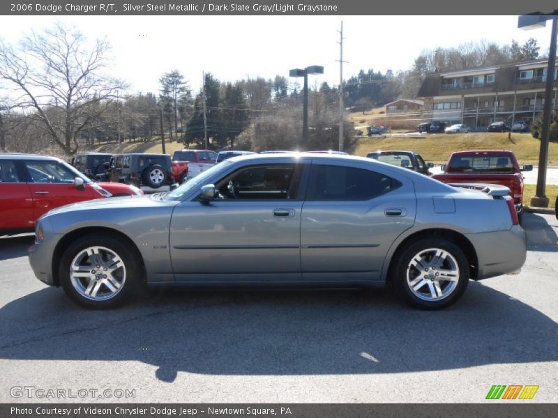 Silver Steel Metallic / Dark Slate Gray/Light Graystone 2006 Dodge Charger R/T