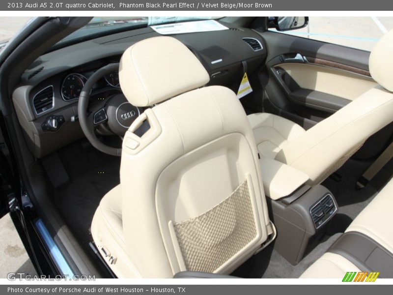  2013 A5 2.0T quattro Cabriolet Velvet Beige/Moor Brown Interior