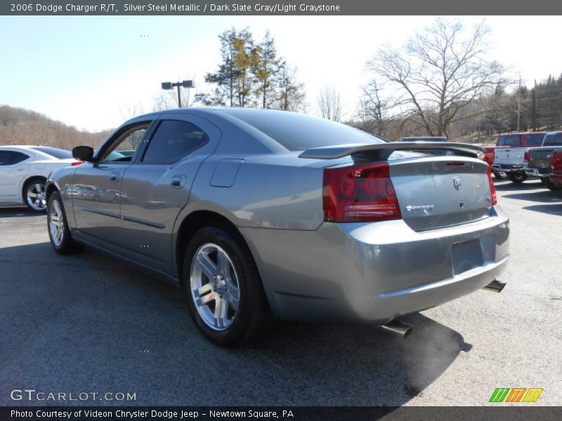 Silver Steel Metallic / Dark Slate Gray/Light Graystone 2006 Dodge Charger R/T