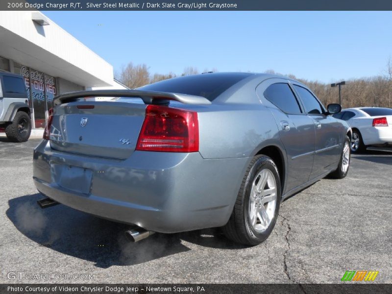 Silver Steel Metallic / Dark Slate Gray/Light Graystone 2006 Dodge Charger R/T