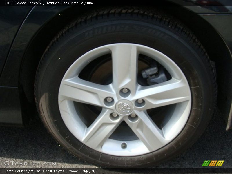 Attitude Black Metallic / Black 2012 Toyota Camry SE