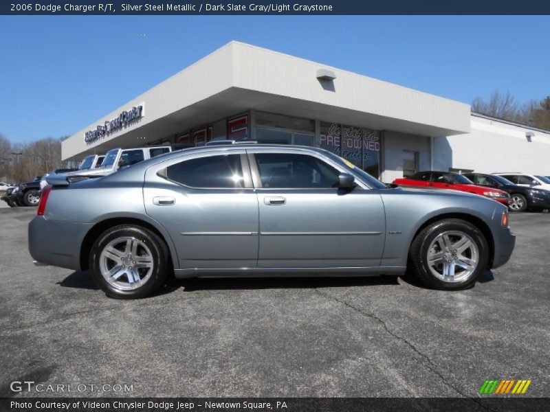 Silver Steel Metallic / Dark Slate Gray/Light Graystone 2006 Dodge Charger R/T