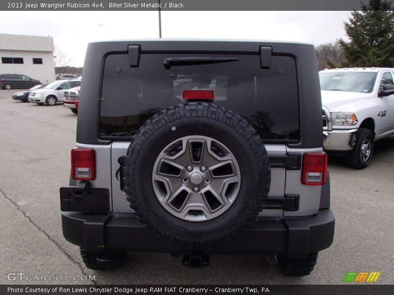 Billet Silver Metallic / Black 2013 Jeep Wrangler Rubicon 4x4