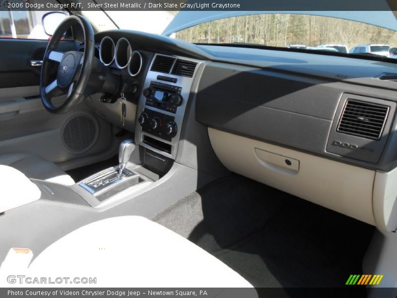Silver Steel Metallic / Dark Slate Gray/Light Graystone 2006 Dodge Charger R/T
