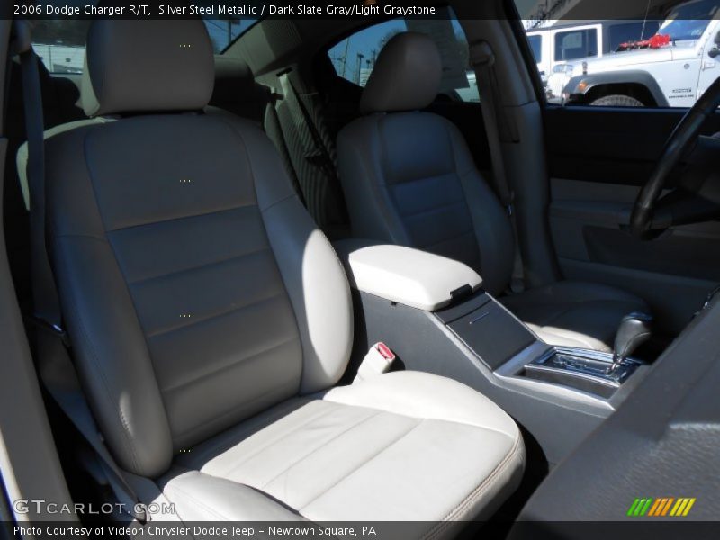 Silver Steel Metallic / Dark Slate Gray/Light Graystone 2006 Dodge Charger R/T
