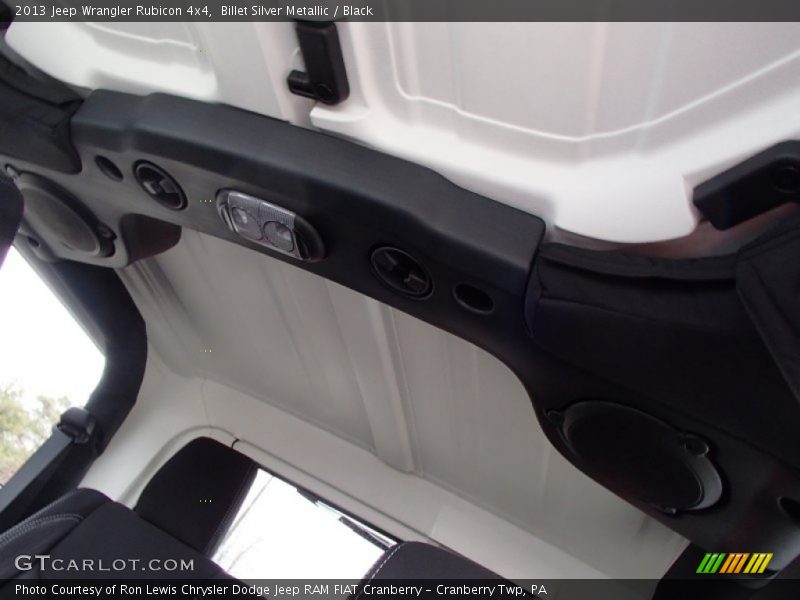 Billet Silver Metallic / Black 2013 Jeep Wrangler Rubicon 4x4