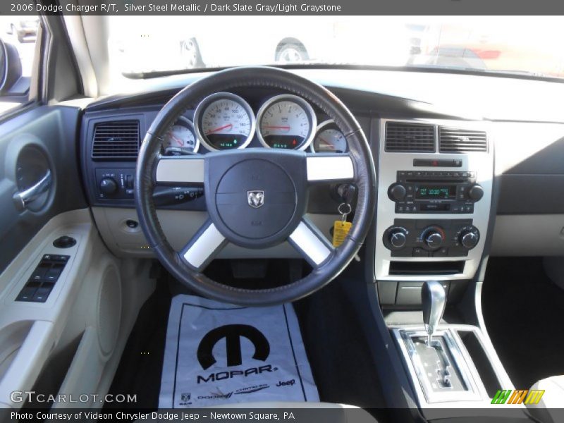 Silver Steel Metallic / Dark Slate Gray/Light Graystone 2006 Dodge Charger R/T