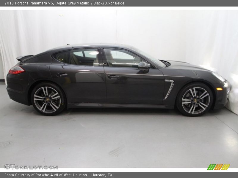 Agate Grey Metallic / Black/Luxor Beige 2013 Porsche Panamera V6