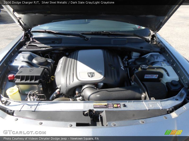 Silver Steel Metallic / Dark Slate Gray/Light Graystone 2006 Dodge Charger R/T