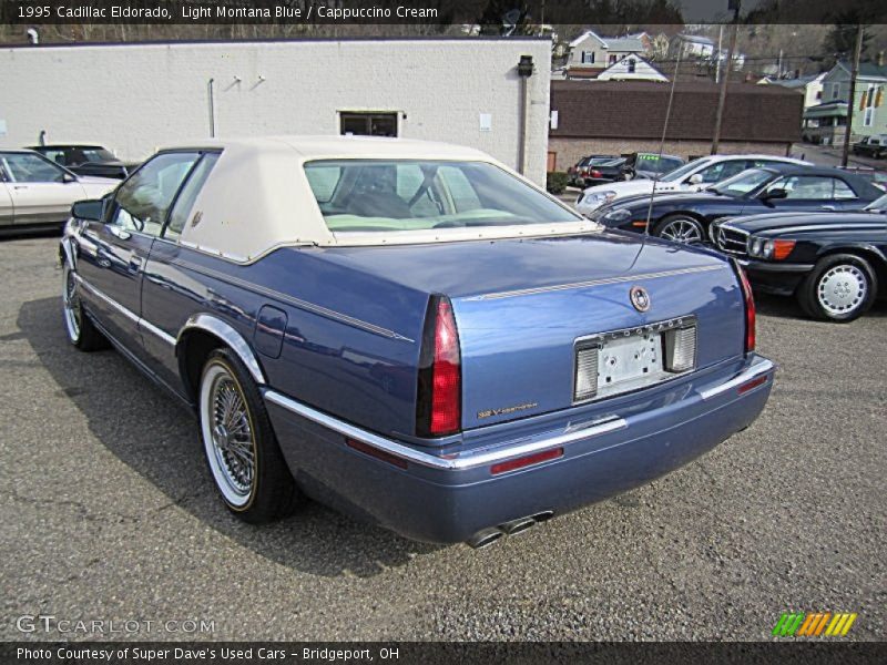 Light Montana Blue / Cappuccino Cream 1995 Cadillac Eldorado