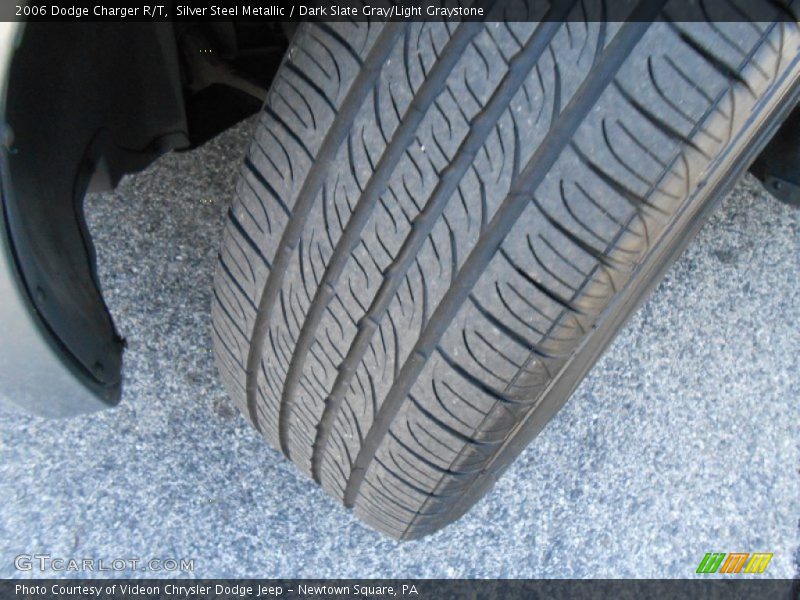 Silver Steel Metallic / Dark Slate Gray/Light Graystone 2006 Dodge Charger R/T
