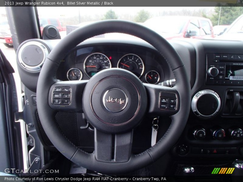  2013 Wrangler Rubicon 4x4 Steering Wheel