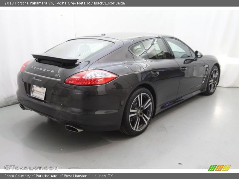 Agate Grey Metallic / Black/Luxor Beige 2013 Porsche Panamera V6