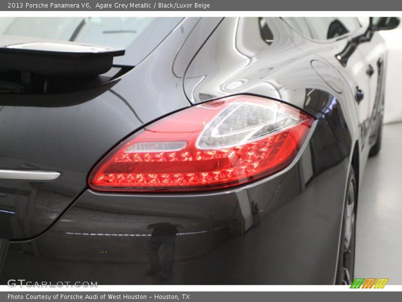 Agate Grey Metallic / Black/Luxor Beige 2013 Porsche Panamera V6