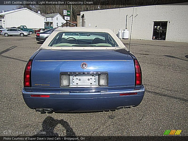 Light Montana Blue / Cappuccino Cream 1995 Cadillac Eldorado
