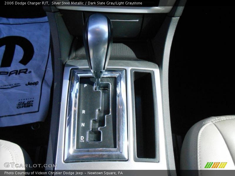 Silver Steel Metallic / Dark Slate Gray/Light Graystone 2006 Dodge Charger R/T