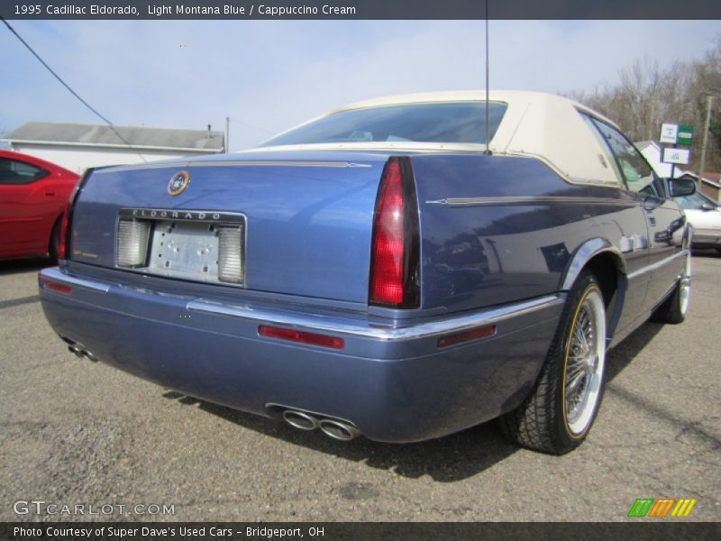 Light Montana Blue / Cappuccino Cream 1995 Cadillac Eldorado