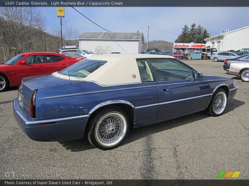 Light Montana Blue / Cappuccino Cream 1995 Cadillac Eldorado
