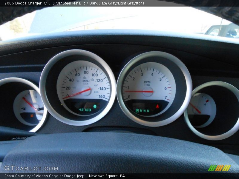 Silver Steel Metallic / Dark Slate Gray/Light Graystone 2006 Dodge Charger R/T