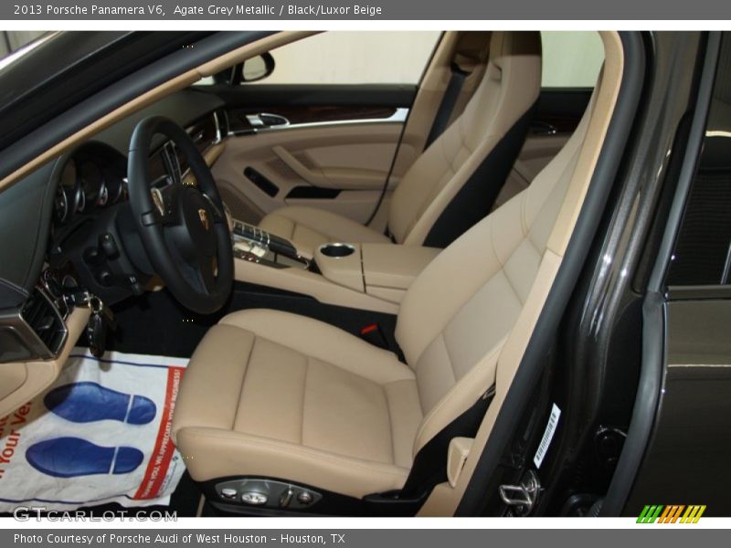Front Seat of 2013 Panamera V6