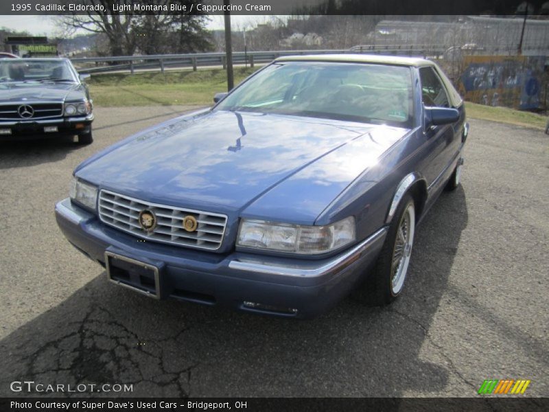 Light Montana Blue / Cappuccino Cream 1995 Cadillac Eldorado