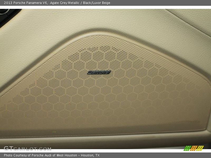 Agate Grey Metallic / Black/Luxor Beige 2013 Porsche Panamera V6