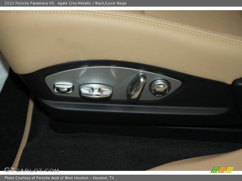 Agate Grey Metallic / Black/Luxor Beige 2013 Porsche Panamera V6