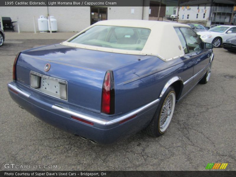 Light Montana Blue / Cappuccino Cream 1995 Cadillac Eldorado