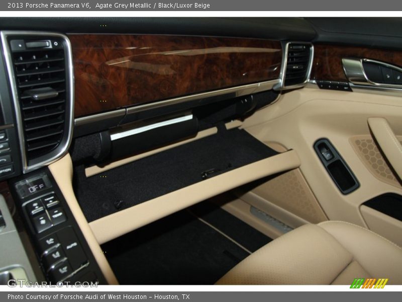 Agate Grey Metallic / Black/Luxor Beige 2013 Porsche Panamera V6