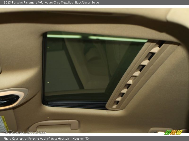 Agate Grey Metallic / Black/Luxor Beige 2013 Porsche Panamera V6