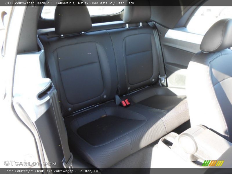 Reflex Silver Metallic / Titan Black 2013 Volkswagen Beetle 2.5L Convertible